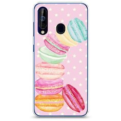 Силиконовый чехол "Пирамидка макарони" на Samsung Galaxy A60 / Самсунг Галакси А60 Case Place