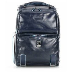 Бизнес-рюкзак Piquadro CA4894B2/BLU2 кожаный синий