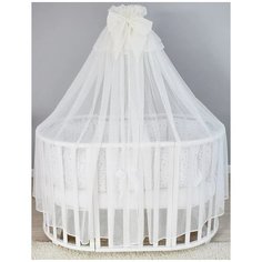 Балдахин Аистенок "Лен", экрю