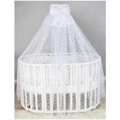 Балдахин Аистенок "Паутинка", белый