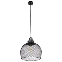 Люстра лофт подвесная 1*60Вт E27 MD.1714-1-P BK Imex