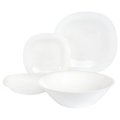 Столовый сервиз Luminarc Neo Carine White N4782, 6 персон, 19 предм., белый