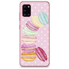 Силиконовый чехол "Пирамидка макарони" на Samsung Galaxy A31 / Самсунг Галакси А31 Case Place