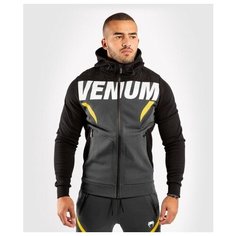 Толстовка Venum размер S, grey/yellow