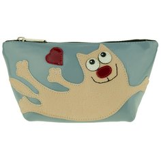 Косметичка женская " Alessandro Birutti" , К062 цвет голубой