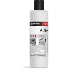 Alfa-19 Концентрат для уборки после строительств и ремонта, 1 л Pro Brite