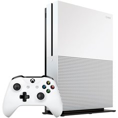 Игровая приставка Microsoft Xbox One S 1000 ГБ HDD, белый
