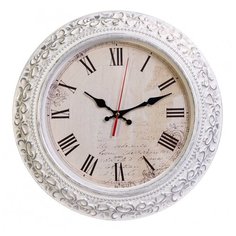 Настенные часы Бюрократ WallC-R73P белый (wallc-r73p35/white)