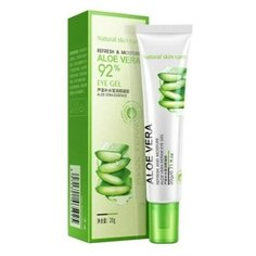 BioAqua Увлажняющий гель для век Aloe Vera 92% Eye Gel, 20 г 2шт