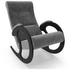 Кресло-качалка Модель 3, Венге, ткань Verona Antrazite Grey Leset