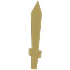 Наклейка BURTON Sword Foam Mat желтый
