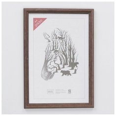 Фоторамка 21х30 см (1702) дерево Зебра