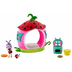 Игровой набор с куклой Enchantimals "Домик букашек", FXM96_FXM98