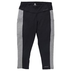Леггинсы BURTON размер S, true black / gray heather