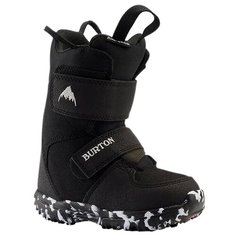 Детские сноубордические ботинки BURTON Mini-Grom 10C, black 2021