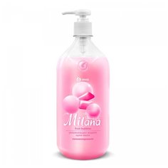 Крем- мыло жидкое увлажняющее "Milana fruit bubbles" (флакон 1000 мл) Grass