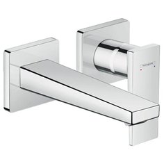 Смеситель Hansgrohe Metropol 32525000 для умывальника настенный, излив 165, хром