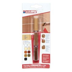 Воск Edding Furniture Repair Wax Kit 8901, дуб