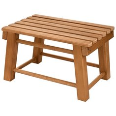 Табурет-скамейка KETT-UP NATURE, KU091.1, высота 23см, цвет орех, массив березы