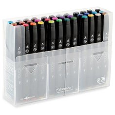 Художественный маркер TOUCH Набор маркеров спирт. двухсторонних TOUCH ShinHan Art, 36цв.