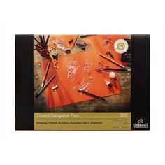 Тонированная бумага Royal Talens Альбом для пастели "Sanguine Red" Rembrandt 180г/м2 A4, 50л., склейка