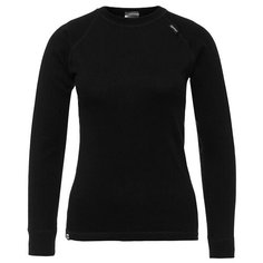 Рубашка женская Lopoma Energy Wool 2225 А, 230 г/м, чёрный, XS