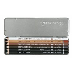 Цветные карандаши CretacoloR Набор масляных художественных карандашей OIL PENCILS