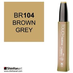 Художественный маркер TOUCH Заправка для спирт. маркеров TOUCH ShinHan Art, 20мл, серо-коричневый