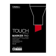 Бумага для графики TOUCH Альбом для маркеров А5 75г/м2 "TOUCH Marker Pad" ShinHan Art, 20 листов