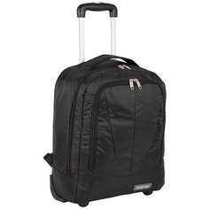 Чемодан-рюкзак POLAR П7102 35 л, черный