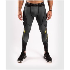 Тайтсы Venum ONE FC Impact, размер M, grey/yellow