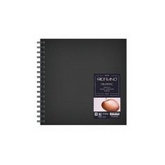 Скетчбук для эскизов Fabriano Drawing Book 15 х 15 см, 160 г/м², 60 л.
