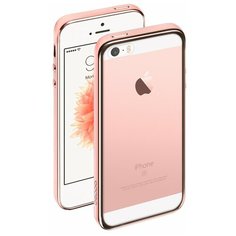 Чехол Deppa Gel Plus Case для Apple iPhone 5/5S/SE, розовый