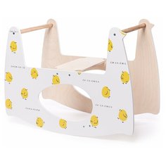 94001, Качалка детская "MILLY SWING" (цыпленок) Happy Baby