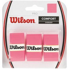 Обмотка Wilson "Pro Overgrip", цвет: розовый