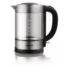 Чайник электрический Philips HD9342/01 серебристый/черный