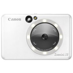 Камера и принтер моментальной печати Canon Zoemini S2, белая
