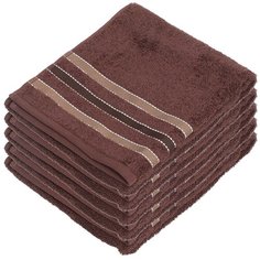 Полотенце банное 70х130 см, 100% хлопок, 460 г/м2, Chocolatte, Cleanelly, темно- коричневое, Россия, ПЦ-3501-2830