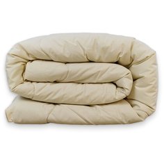 Одеяло "Golden Merino" 2 спальное, 172x205, Зимнее, с наполнителем Овечья шерсть Фабрика снов