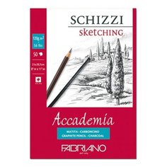 Скетчбук для зарисовок Fabriano Accademia 29.7 х 21 см (A4), 120 г/м², 50 л.