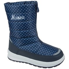 Дутики Mursu размер 32, синий/белый