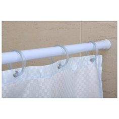 Карниз для занавесок в ванную комнату Verran "Blue", 140-260 см