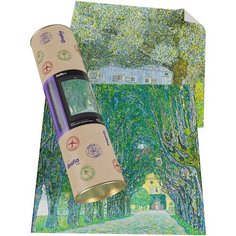 Картины-наклейки А3 ×2 Grafia.ink репродукции "Густав Климт Аллея в парке дворца Каммер + Крестьянский дом"