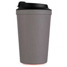 Термокружка на присоске "Coffee Buddy" с двойными стенками / Автомобильная термокружка для кофе с герметичной крышкой из силикона / Вакуумная термокружка из пластика для холодных и горячих напитков, 340 мл