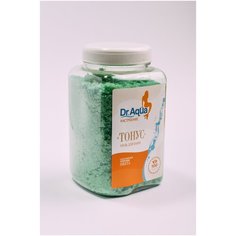 Соль морская природная, Dr. Aqua, Пихта "Тонус" , 1,5 кг. - 2 банки по 750 гр.