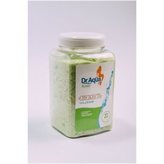 Соль морская природная, Dr. Aqua, Эвкалипт «Свежесть» , 1,5 кг. - 2 банки по 750гр.