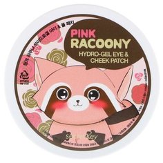 Secret Key Патчи гидрогелевые для глаз и щек Pink Racoony Hydrogel Eye & Cheek Patch