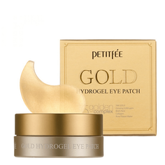 Petitfee Гидрогелевые патчи с золотом +5 Golden Complex Hydrogel Eye Patch