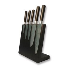 Магнитная подставка для ножей Woodinhome KS002LSOBL черный