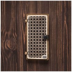 Деревянная открытка Shense конверт для денег с застежкой 8*16 см